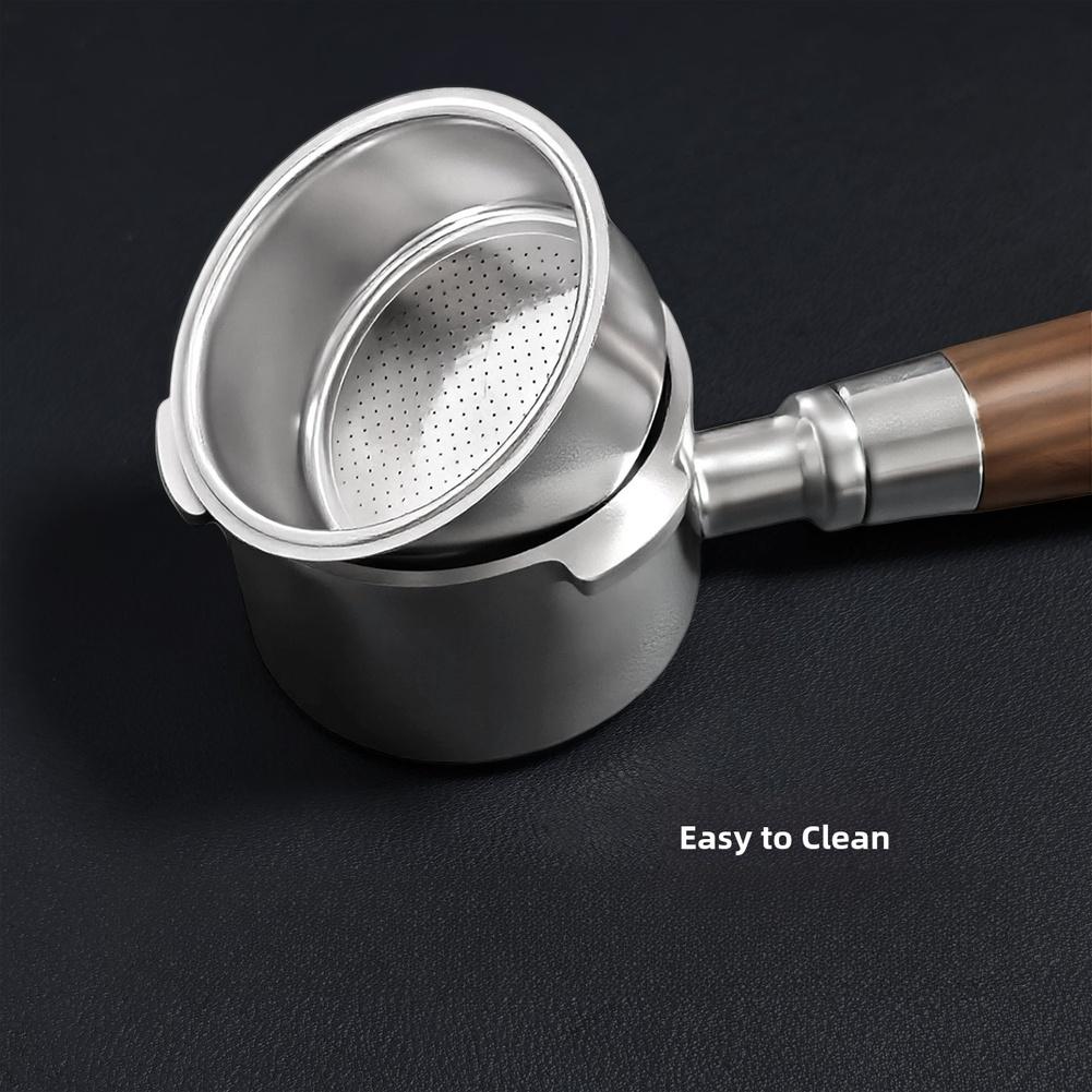 51MM Bottomless Espresso Coffee Portafilter With 5.5MM Ears For Dedica EC680/EC685/EC885 For Smeg ECF01/ECF02 Spare Parts