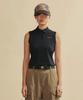 Beulipinggolpeu Women'S Sleeveless Polo Shirt_Black