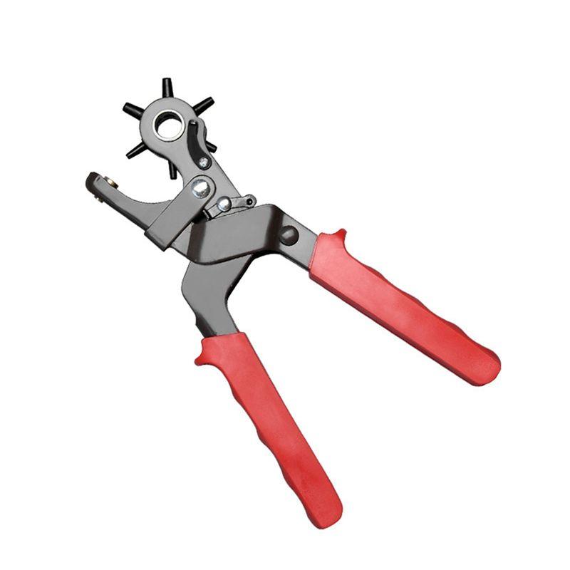 A20F-Heavy-Duty Labor-Saving Belt Puncher Multifunctional Punching Pliers Belt Belt Strap Watch Hole Punching Machine
