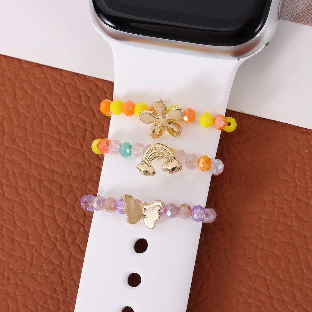 Creative Nails Diamond Wristbelt Charms Strap Accessories Decorative Ring Watch Band Ornament