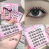 Wispy Adhesive Fake Eyelashes Reusable Glue Free False Lashes Self-adhesive Lash Clusters  Makeup