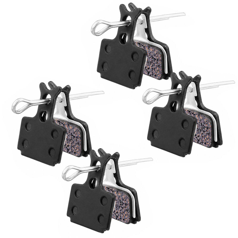 4 Pairs Black Bike Brake Pads Front Rear Brake Pads for Jetson Haze electric bike/ City Commuting чёрный