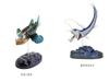 Calorata 3D Fish Figures Species Includes Realistic Toy Birthday Gift Sanitation Law Realistic Figure Box Gift Deep-Sea (7 / Instructions)