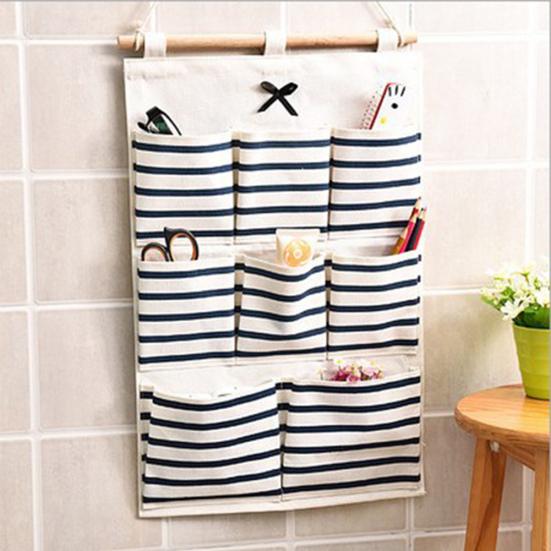 Storage Bag Large Capacity Hanging Long-lasting Lightweight Washable Storage Pouch for Home