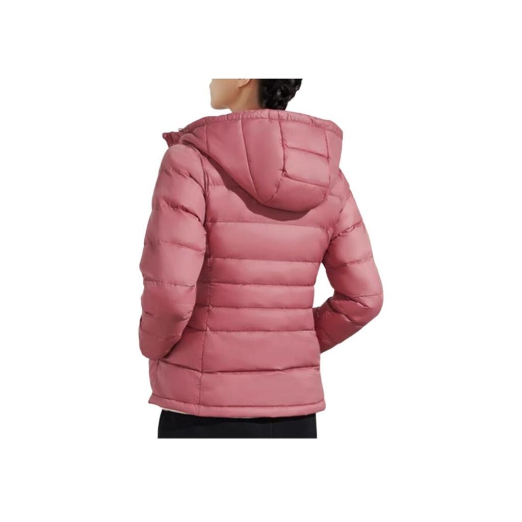 Li Ning Trainingsserie Logo Warme Atmungsaktive Daunenjacke Damenjacke Altrosa AYMR152-9