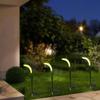 Solar Powered Solar Powered Light LED Light Waterproof Dog Tail Grass Lamp Fiber Optic Ground Plug Garden Decor Yard Decor