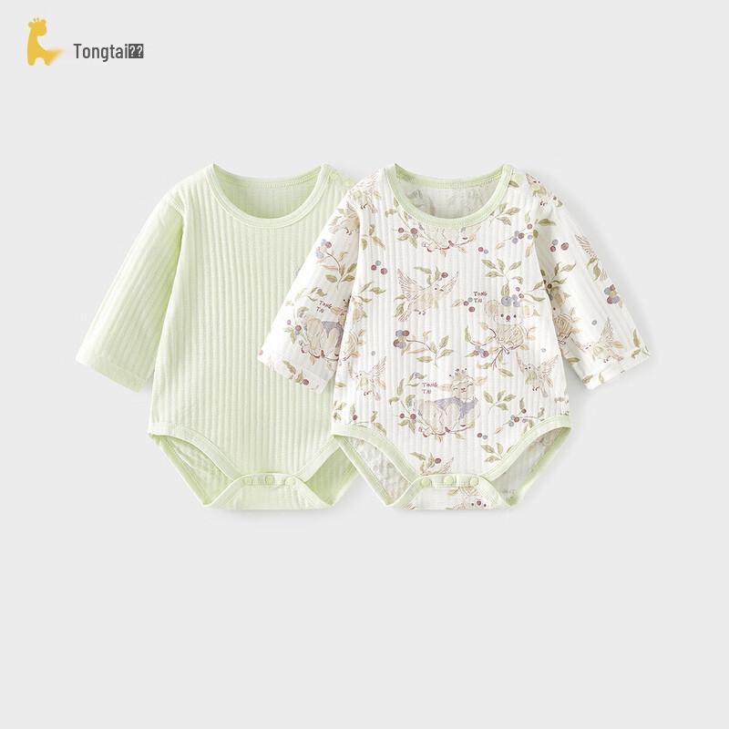 TONGTAI Baby Summer Pure Cotton Bodysuit Romper