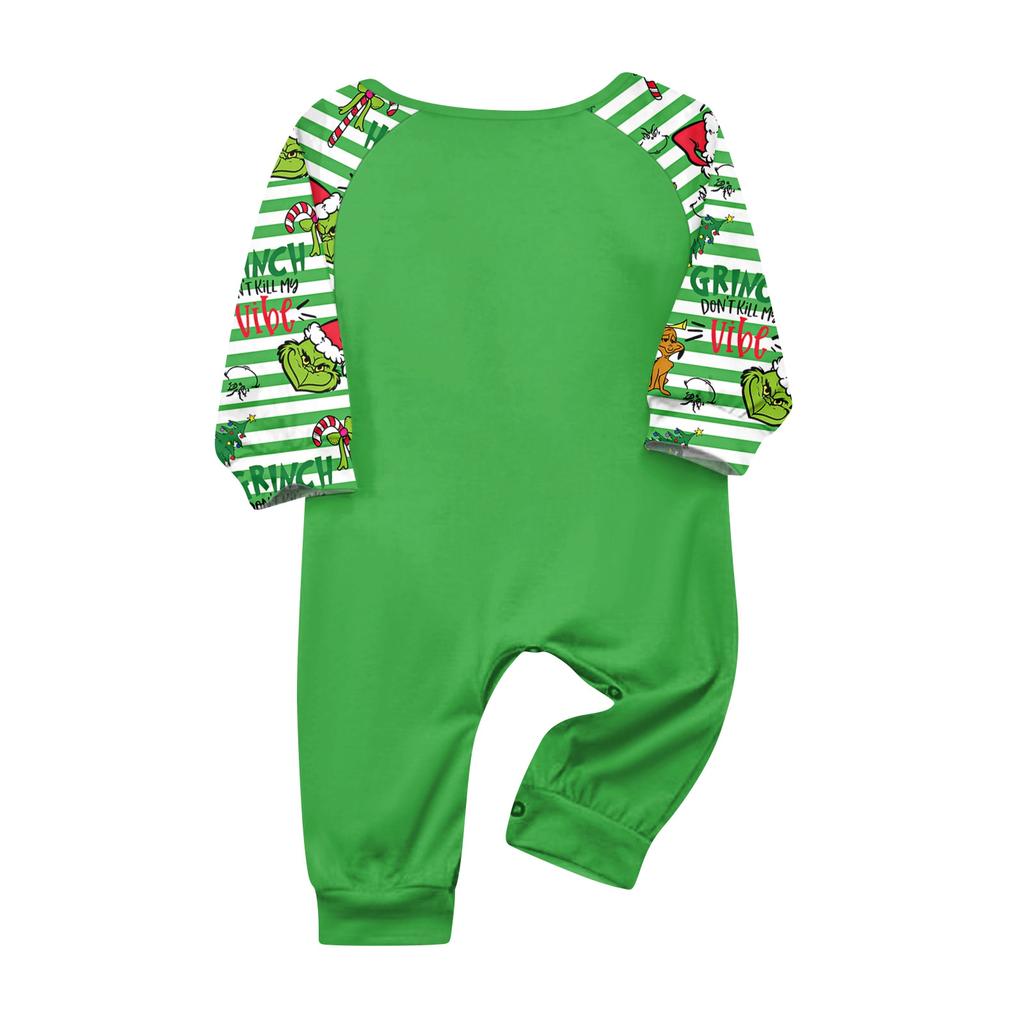 Family Matching Print Sets Pajamas Loungewear Outfits Family Matching Long Sleeve Tops+Pants Set