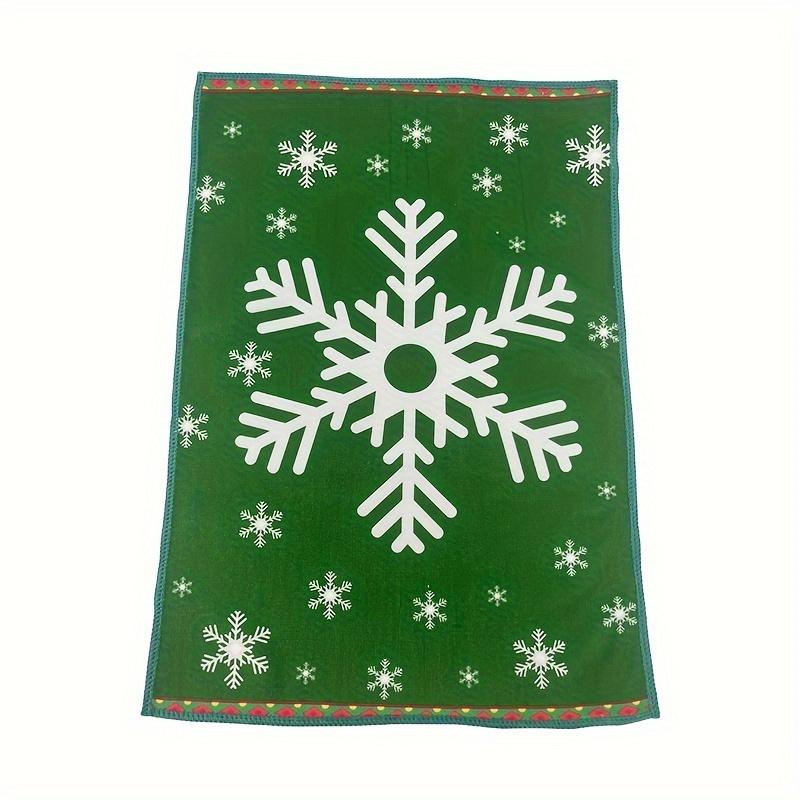 Christmas Kitchen Towels Hand Towels Xmas Santa Dish Towels Christmas Decorative Towel Gifts for Kitchen Holiday Xmas Bathroom