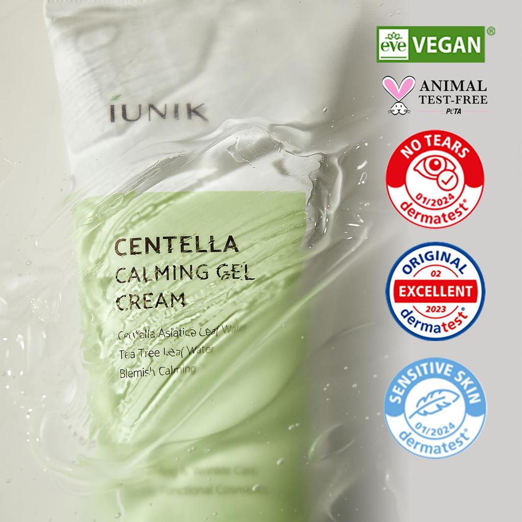 iUnik Centella Calming Recovery Gel Moisturizing Cream (approx. 60ml)