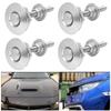 1set Carbon Fiber Pattern Quick Release Fasteners Lock Car Bumper Hood Pin Lock For Moset Car