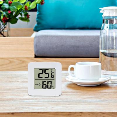 Mini Digital LCD Thermometer and Hygrometer Clear Display Temperature Humidity Monitor Indoor Thermometer For Home Baby Room
