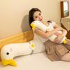 Cute Internet Celebrity Clouds Big White Goose Long Throw Pillow Girls Bed Sleeping Soothing Doll Children Doll