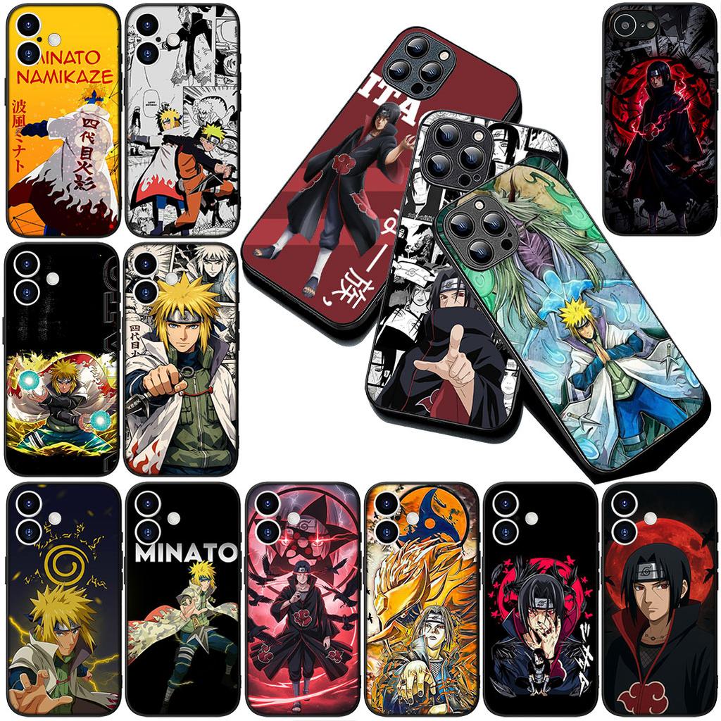 Cover for Apple iPhone 17 Pro XS Max Air 6 7 8 Plus 5 + SE 2022 SE2 16E 8+ Phone Case Namikaze Minato Narutos Itachi Uchiha