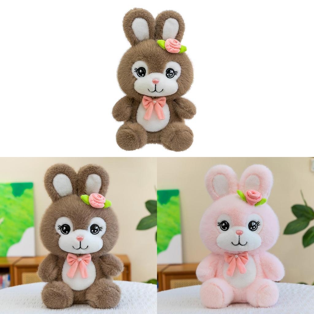 Cartoon Cute Bunny Plush Toy With Pp Cotton Filling For Kids Gift And Collectible