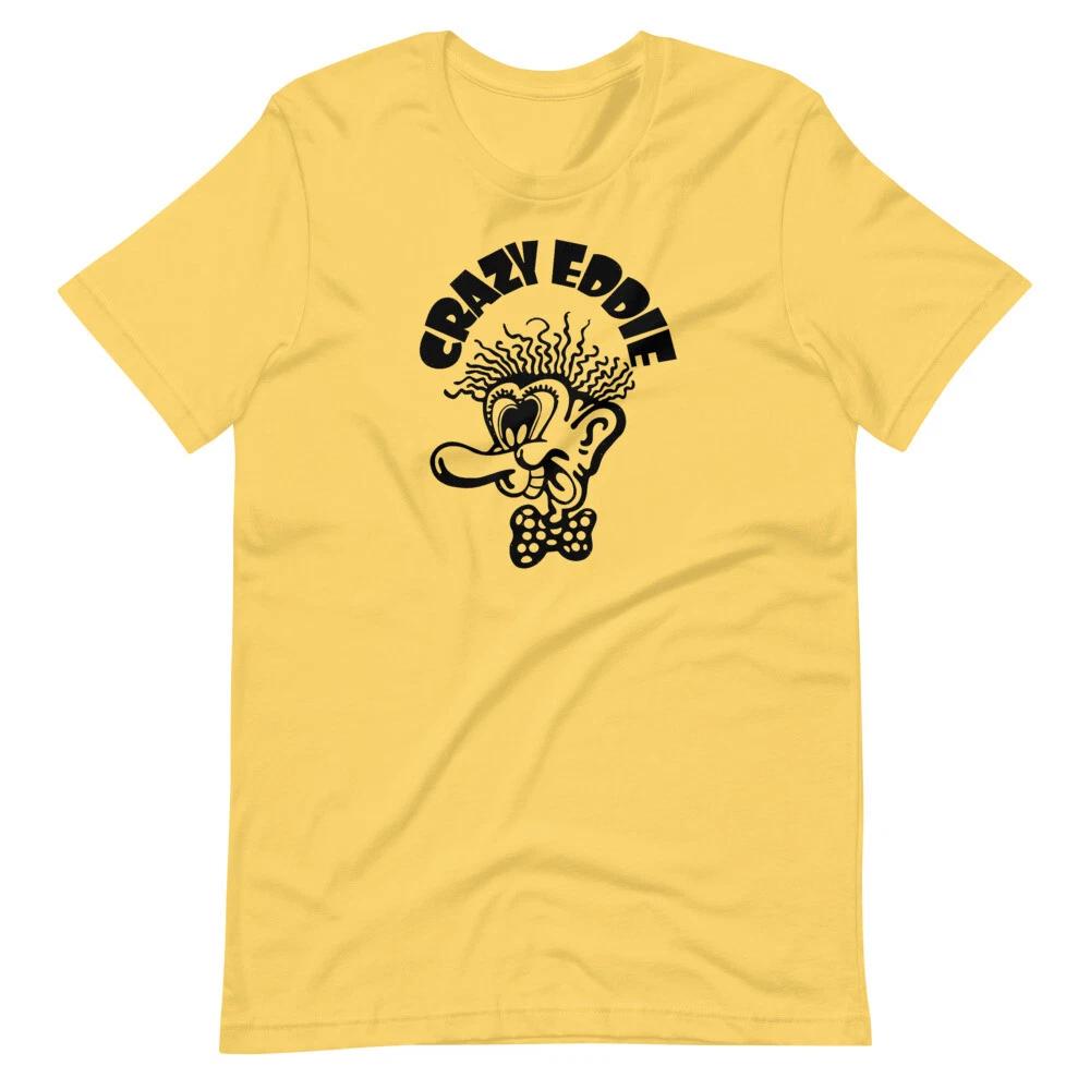 CRAZY EDDIE Electronics Store Graphic Tee Shirt Unisex t-shirt 4XL