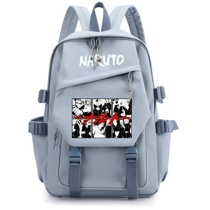 Anime-bedruckter Rucksack für Teenager und Mädchen, Rucksack für den Schulanfang, Aufbewahrungstasche mit großer Kapazität, niedliche Cartoon-Büchertasche, Geschenk für Kinder