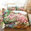 3D Print Dr.Stone Bedding Sets Duvet Cover Set With Pillowcase Twin Full Queen King Bedclothes Bed Linen Quilt Cover