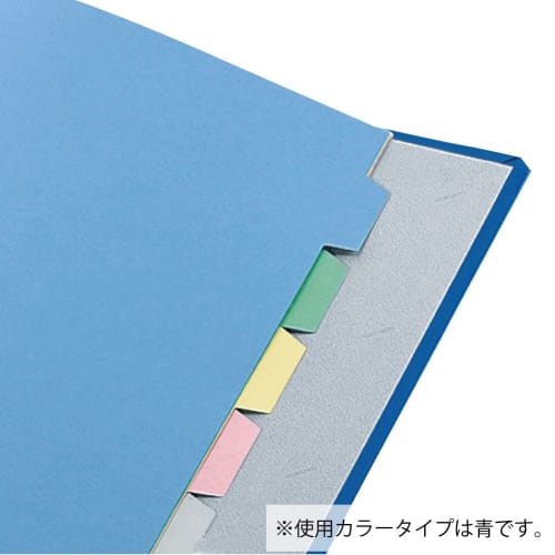 KOKUYO Pipe Type File A4 2 Holes 200 Sheets Capacity Blue fu-E620B