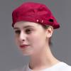Adjustable Waiter Work Beret for Men & Women – Custom Logo Printing, Ideal for Baking & Catering