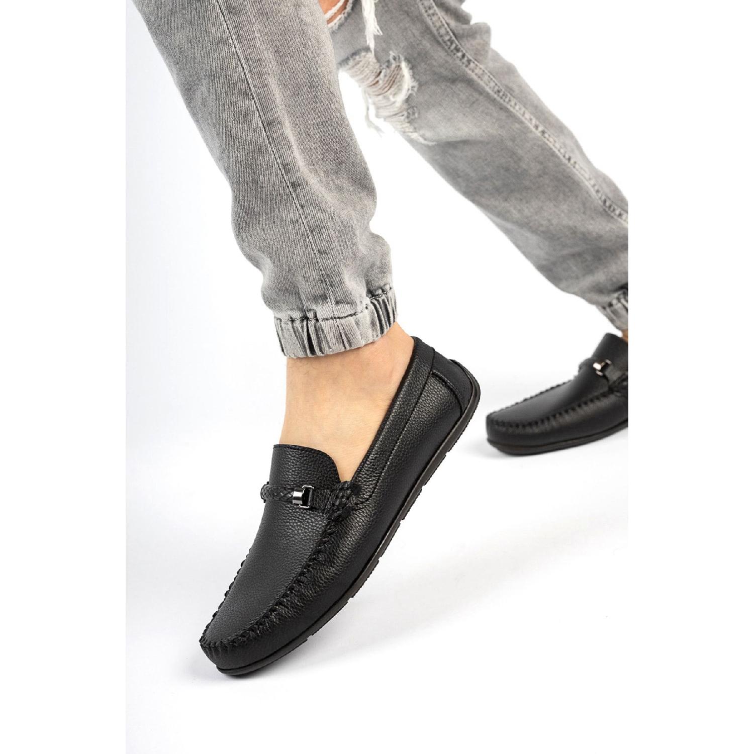 

Men s Rog Loafer Casual Shoes Black 40 чорний