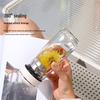 OLOEY Heat-Resistant Double-Layer Coffee Glass Cup