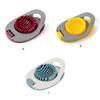 Egg Slicer with Hanging Buckle Strawberry Divider Nonslip Eggs Multi-functional Vegetable Fruit Slicing Tool Kitchen for Home