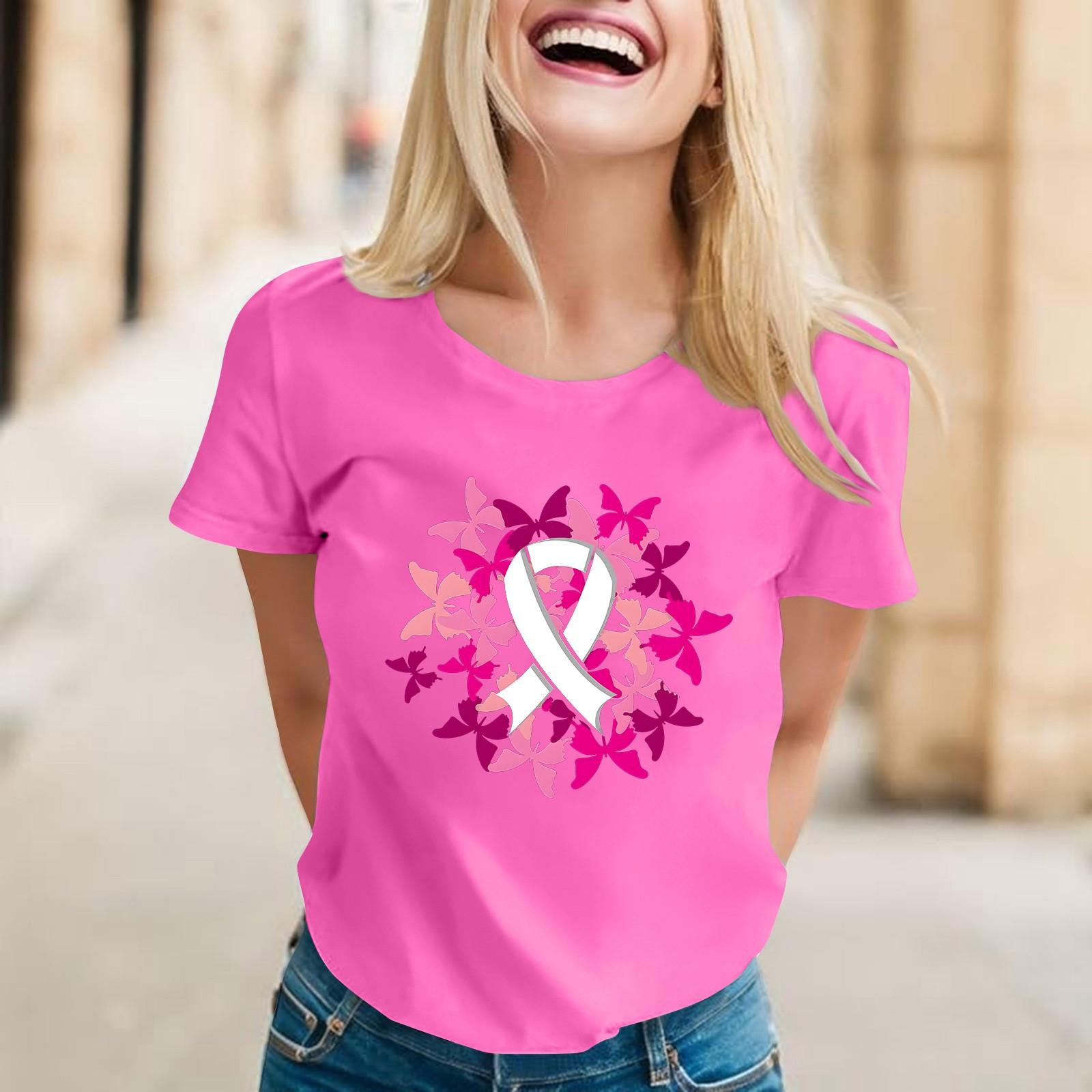 

Женские модные повседневные топы с короткими рукавами и круглым вырезом, плиссированные топы с короткими рукавами и принтом M