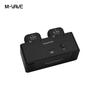 Portable Wireless In-Ear Monitor System with Charging Case, One-to-Two Transmitter and Receiver.