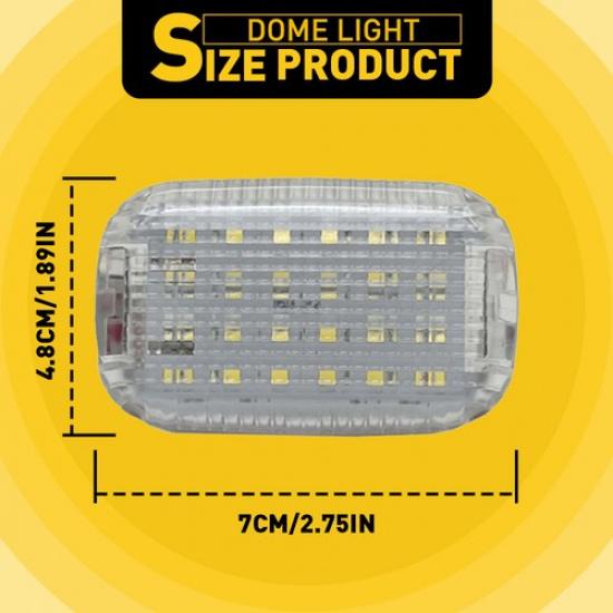 For 2015-2024 Ford Transit 150 250 350 Van Interior LED Dome Light Cargo Area 2X