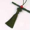 DIY Handgeknüpfter chinesischer Knoten, kleiner chinesischer Knoten Lesezeichen, Quastenanhänger, Taschenanhänger, Handyanhänger, Schreibwarenanhänger, Lesezeichenanhänger