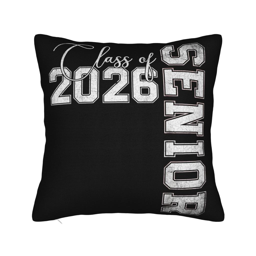 Class of Senior Graduation Pillow Covers Printing Cushion Cover Decorations Throw Pillow Case Cover Chair Multiple Sizes