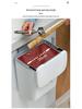 Wall-Mounted Trash Can with Lid for Kitchen, Bathroom, and Living Room - Creative Hanging Storage Wastebasket