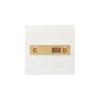 MUJI Wall-Mounted Furniture, 3-Hook Hanger, Oak Wood, 44cm (W) x 25cm (D) x 10cm (H), 44505083