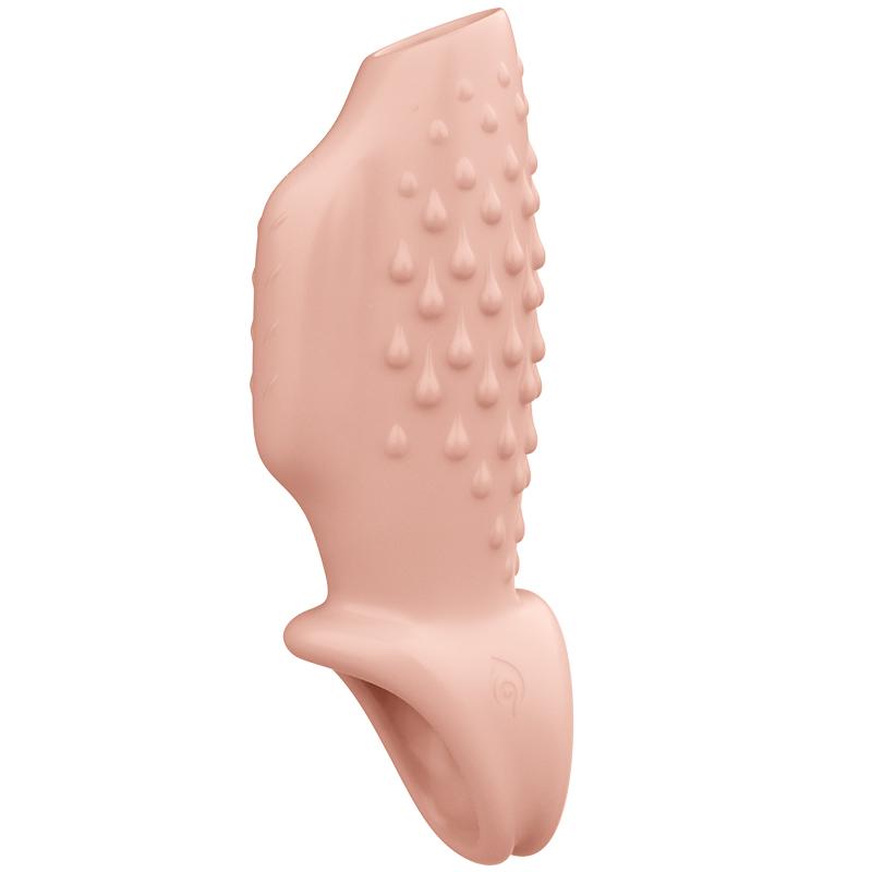 G Spot Stimulator Male Ejaculation Delay Cock Sleeve Penis Vibrating Ring Strap Dildo Dick Enlargement Extender Sex Toys For Men