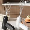 Handheld Electric Egg Beater Rechargeable Milk Frother Easy To Clean Cream Whisk  Household