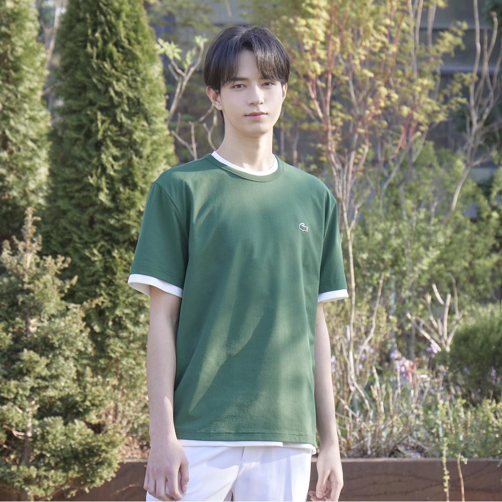 Lacoste Men's Cooling Print Short-Sleeve T-Shirt TH769E-56G132