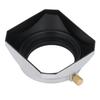 43mm Square Metal Lens Hood Aluminum Alloy ABS Digital Camera Square Lens Hood Shade for 25mm Or Above Focal Length