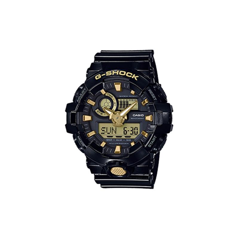 

Casio G-SHOCK YOUTH Series GrossBlack Series Fashionable Street Trend Waterproof, Shockproof and Sports-proof Quartz Movement Japanese GA-710GBX-1A9PR чорний