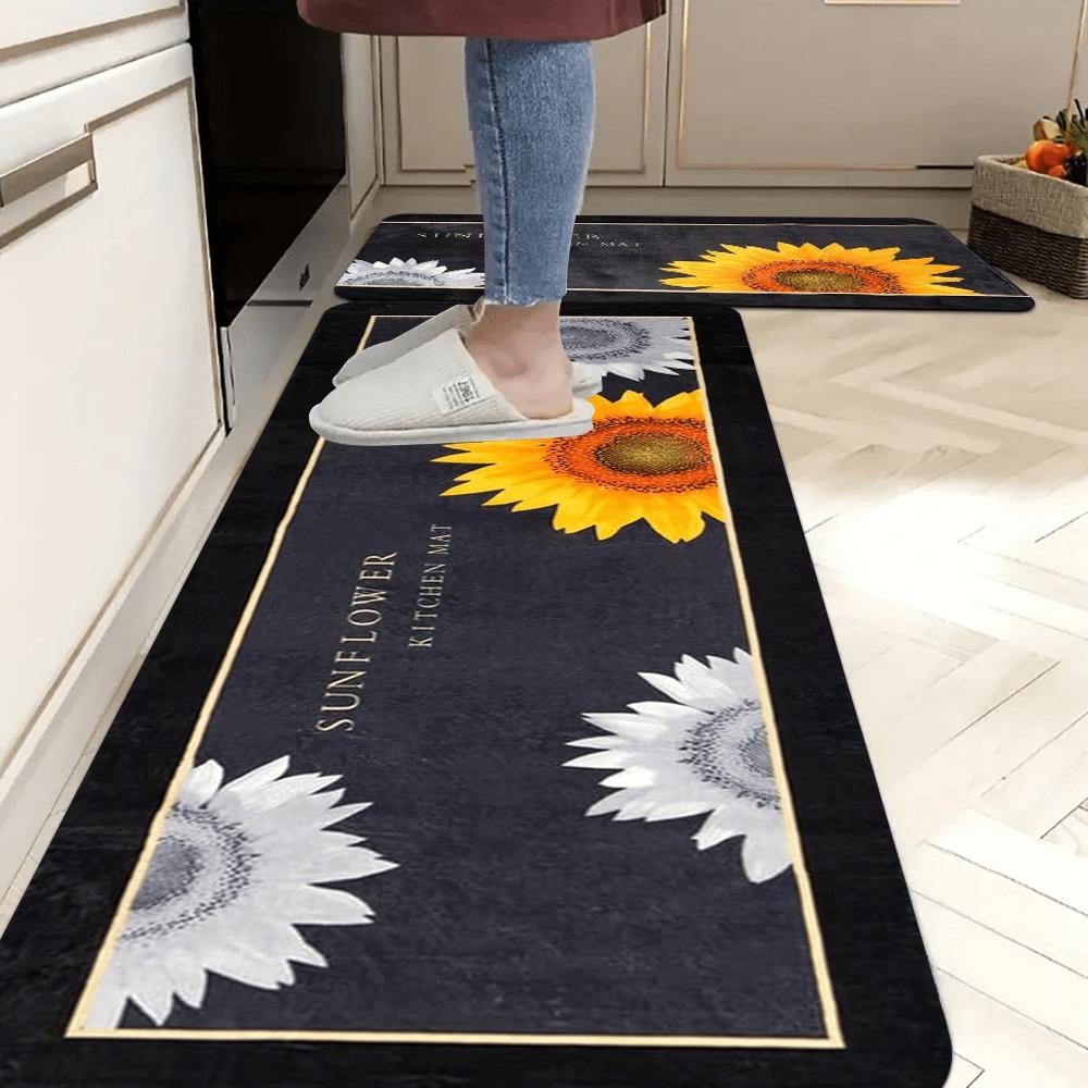 1PC Wild West Cowboy pattern Kitchen Rug Non-Slip Door Mat Pop design Bathroom Rug Bath Mat Carpet for Home Sink Laundry Decor