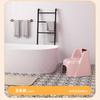 Thick Plastic Children's Cookie Stool, Home Shoe Bench, Non-Slip Bathroom Stool, Cartoon Low Stool for Kids' Room or Bathroom