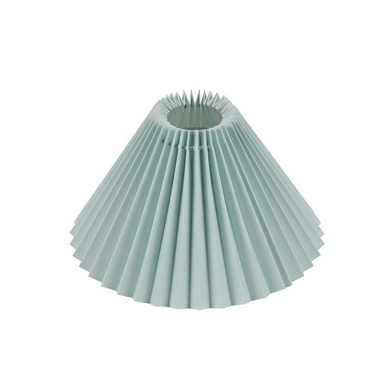 Pleated Lampshade Modern Fabric Light Cover Replaceable 1Pcs Table Lamp Shade for Bedroom Bedside Desk Lamp Home Decor