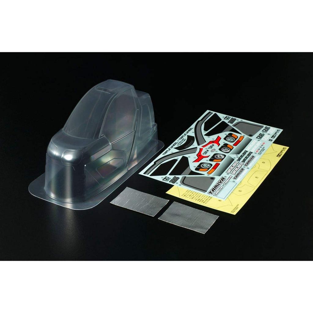 Tamiya Hop Up Options Dancing Rider Unpainted Lightweight Body Parts Set 54837 No.1837 OP.1837 1/8RC