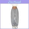 Y2k Retro Style Wideleg Joggers For Women With Drawstring Casual Comfort