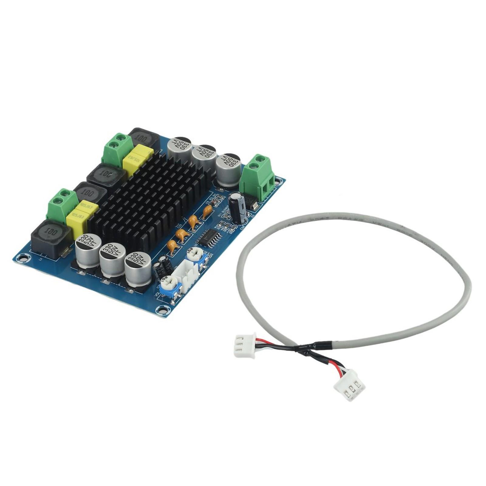 

100ДБ Підсилювальна плата 120*2Вт 92*68*16 (Мм) DC12-26V цифровий