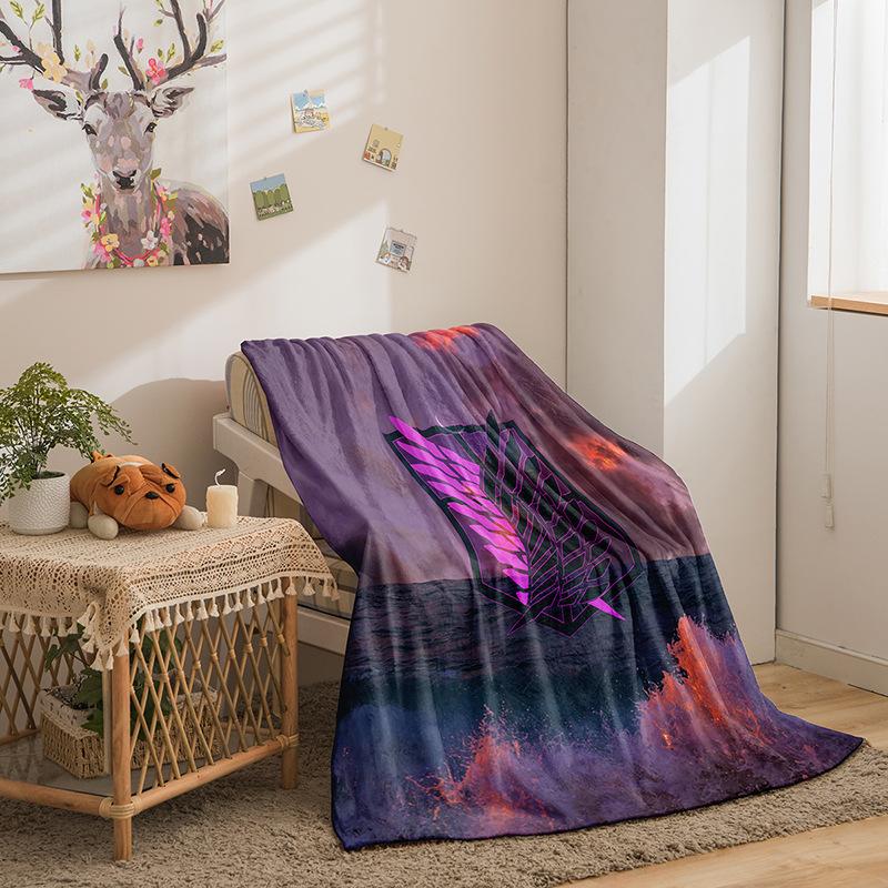 Cartoon Sunman Giant Series Double-Sided Flannel 3D Digital Printing Blanket Blanket