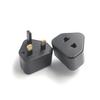 EU US 2 Pin To UK 3 Pin Plug AC Universal Adapter Travel Converter British G Type Standard Input Plug 5A Fuse