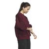 Adidas KTX45 Maroon Fleece College Style Size S Women's Loose-Fit Hoodie, (JG3817),
