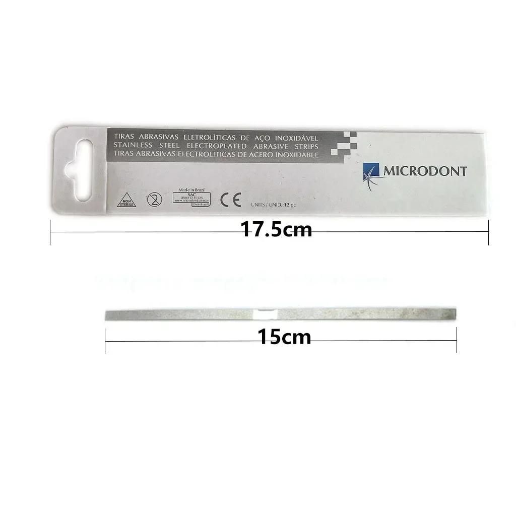 Dental Metal Polishing Strips Molar Sticks Double Side or Single Side of Alumina-Plated Sanding Surface Dentist Tools