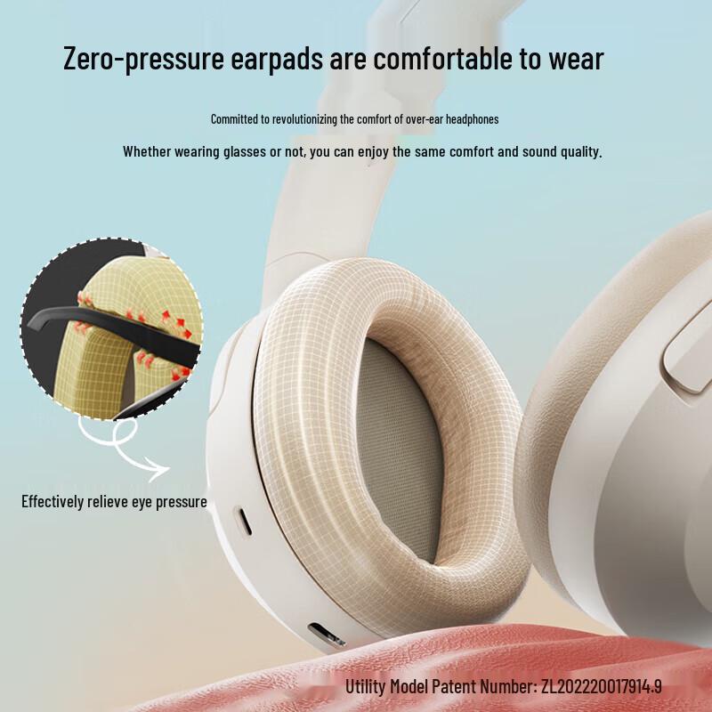 Edifier W820NB Dual Gold ANC Bluetooth Headphones